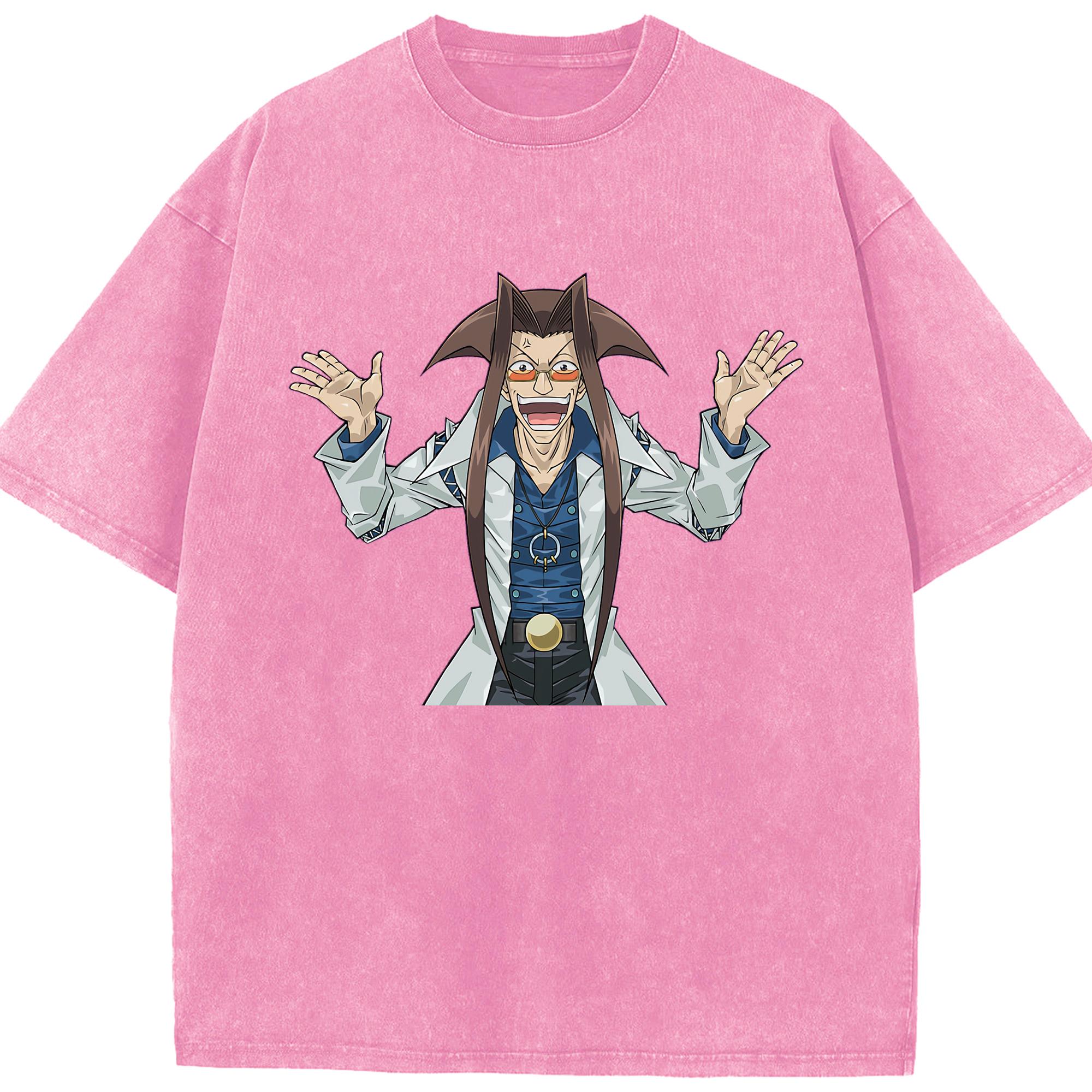（画像用） 遊☆戯☆王 Yu-Gi-Oh! 綿100% ヴィンテージ風 半袖Tシャツ（フロントプリント）
